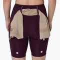 Dámské běžecké šortky Asics Road High Waist 8In Sprinter dark aubergine 8