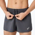 Pánské běžecké šortky Asics Core Split Short Carrier Grey 5