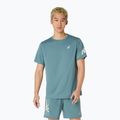 Pánské běžecké tričko ASICS Icon foggy teal
