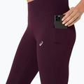 Dámské běžecké legíny ASICS Nagino Run dark aubergine 7