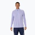 Pánské běžecké tričko Longsleeve ASICS Road Lite-Show 1/2 Zip Top Vapor