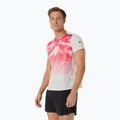 Pánská běžecká tričko ASICS Fujitrail Elite Graphic krémové 4