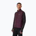 Pánská běžecká vesta Asics Road Winter Gilet dark currant 4