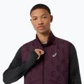 Pánská běžecká vesta Asics Road Winter Gilet dark currant 5