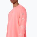 Pánské běžecké tričko Longsleeve Asics Fujitrail Logo Ls Top Sun Coral 6
