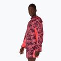Pánská běžecká bunda Asics Fujitrail Packable Jacket blazing coral/dark aubergine 3