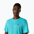 Pánské běžecké tričko ASICS Metarun Top energy aqua 5