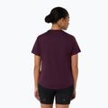Dámské běžecké tričko Asics Fujitrail Logo Ss Top Dark Aubergine 3