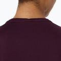 Dámské běžecké tričko Asics Fujitrail Logo Ss Top Dark Aubergine 6