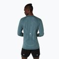 Pánský běžecký longsleeve ASICS Road Seamless foggy teal 3