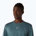 Pánský běžecký longsleeve ASICS Road Seamless foggy teal 5