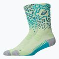 Ponožky ASICS Performance Run Crew illuminate yellow/foggy teal 2