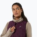 Dámská běžecká vesta Asics Nagino Run Padded Gilet dark aubergine 5