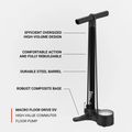 Pumpa na kolo Lezyne Macro HV Floor Drive DV 100psi flat black 5