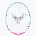 Badmintonová raketa VICTOR DriveX 6SP QM fluorescent rose-red/light blue 2