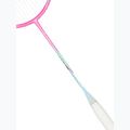 Badmintonová raketa VICTOR DriveX 6SP QM fluorescent rose-red/light blue 3