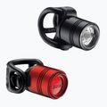 Sada světel pro jízdní kolaLezyne Femto Drive Pair black/red