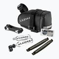 Brašna na kolo pod sedlo + opravná sada Lezyne M-Caddy - Co2 Kit 0,5 l black/black