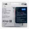 Cyklistický řetěz KMC X9 x114 stříbrno-šedý BX09NG114 2