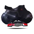 Cyklistický obal na přepravu VELOSOCK Carbon Black MTB WR