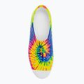 Native Jefferson Print dětské tenisky shell white/shell white/neon multi tie dye 6