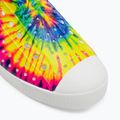 Native Jefferson Print dětské tenisky shell white/shell white/neon multi tie dye 7