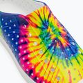 Native Jefferson Print dětské tenisky shell white/shell white/neon multi tie dye 8