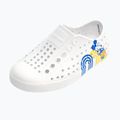 Native Jefferson Print Disney Jr dětské tenisky shell white/shell white/positive mickey 11