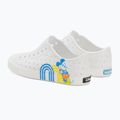 Native Jefferson Print Disney Jr dětské tenisky shell white/shell white/positive mickey 3