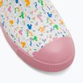 Native Jefferson Print Disney Jr dětské tenisky shell white/princess pink/pastel white confetti 7