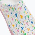 Native Jefferson Print Disney Jr dětské tenisky shell white/princess pink/pastel white confetti 8