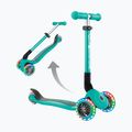 Dětská koloběžka Globber Junior Foldable Lights dark emerald green 5