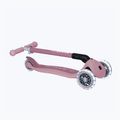 Dětská tříkolová koloběžka Globber Junior Primo Foldable Lights Eco berry 4