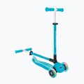 Dětská tříkolová koloběžka Globber Go.Up Active Lights 360 aqua 16