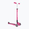 Dětská tříkolová koloběžka Globber Master Lights fuchsia