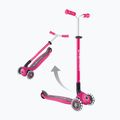 Dětská tříkolová koloběžka Globber Master Lights fuchsia 11
