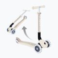 Dětská tříkolová koloběžka Globber Junior Foldable Lights Eco coconut 6