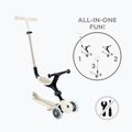 Dětská tříkolová koloběžka Globber Go.Up Active Ecologic Lights coconut 2