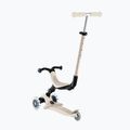 Dětská tříkolová koloběžka Globber Go.Up Active Ecologic Lights coconut 9