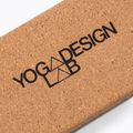 Blok na jógu Yoga Design Lab Cork Yoga hnědý BL-Cork-Mandala Black 5