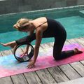 Podložka na jógu Yoga Design Lab Combo Yoga 3,5 mm růžová Tribeca Sand 5