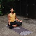 Cestovní podložka na jógu Yoga Design Lab Combo Yoga 1,5 mm černá Mandala Black 6