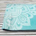 Cestovní podložka na jógu Yoga Design Lab Combo Yoga 1,5 mm modrá Mandala Turquoise 12