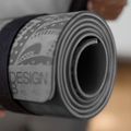 Podložka na jógu Yoga Design Lab Flow Pure 6 mm zelená Mandala Charcoal 9