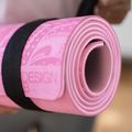 Podložka na jógu Yoga Design Lab Flow Pure 6 mm růžová Mandala Rose 8