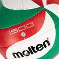 Volejbalový míčMolten V5M1500-5 white/green/red velikost 5 3