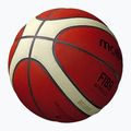 Basketbalový míč Molten B7G5000 FIBA brown velikost  7 3