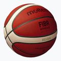Basketbalový míč Molten B7G5000 FIBA brown velikost  7 4