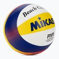 Volejbalový míč Mikasa BV552C white/blue/yellow/orange velikost 5 2