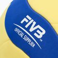 Volejbalový míč Mikasa VS123W yellow/blue velikost 5 3